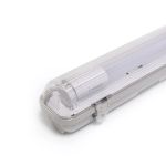Noxion Réglette LED Étanche Boîtier Vide  Poseidon V2.0 incl. 1x Noxion Tube LED T8 Standard Output 17.5W 1800lm - 840 Blanc Froid | 120cm