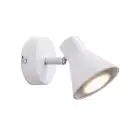 Nordlux Eik Applique Murale Métal Blanc | Convient pour 1x GU10