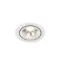 Nordlux Spot LED Alec Blanc 6.1W 480lm 36D - 830 Blanc Chaud | Diamètre 80mm - IP44 - 3 niveaux de gradation Dimmable