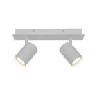 Nordlux Frida 2-Spot Métal Blanc | Convient pour 2x GU10