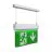 Ansell LED Bevestigd Nooduitgang bord Kestrel Wit 2W 14lm - 865 Daglicht